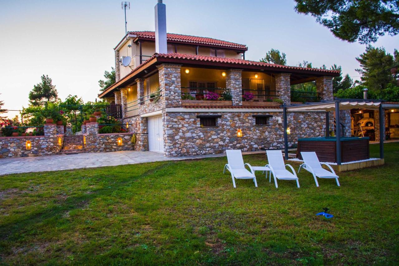 Villa Gem Moni Evaggelistrias Exterior foto